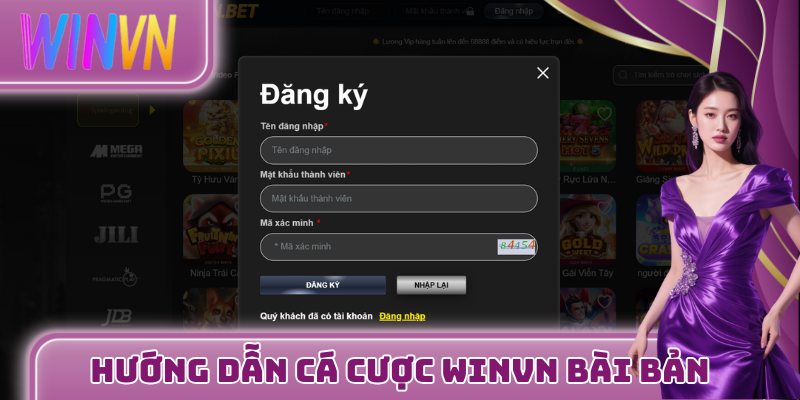 Hướng dẫn cá cược WINVN bài bản